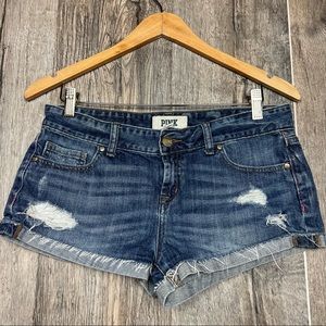 PINK jeans shorts